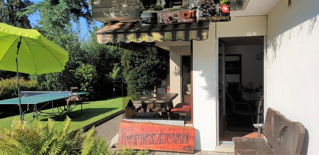 Ferienwohnung Ferienhüsli Siglistorf Exterior foto