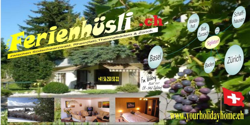 Ferienwohnung Ferienhüsli Siglistorf Exterior foto